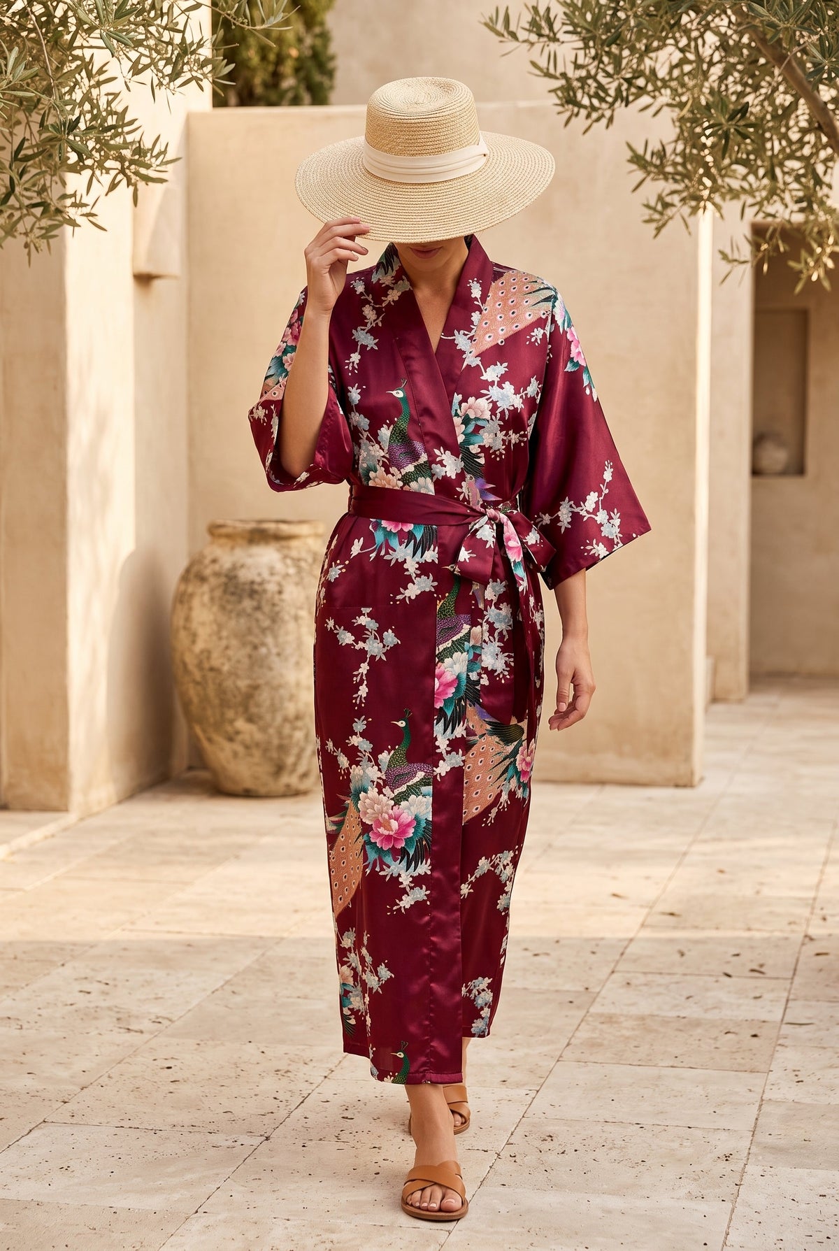 Kimono Long Femme Tsubaki